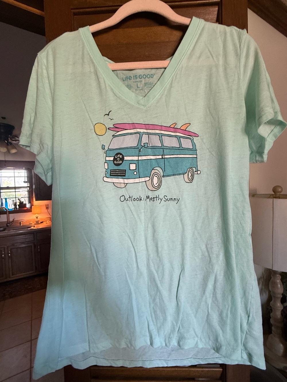 Life is Good cool tee size Large EUC